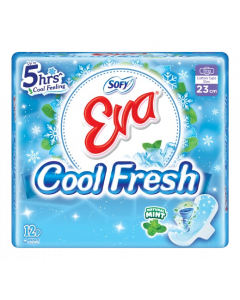 Sofy Eva Cool Fresh #23CM x 12's (10 PCS)