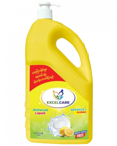 Excel Care Dish Washing Liquid #Lemon 2L x 8's (1 PKT)