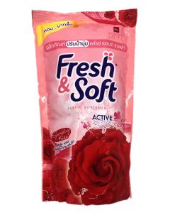 Fresh & Soft Softener #Sparkling Kiss 600ML x 1's (8 PCS)