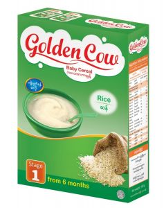Golden Cow Baby Cereal #Rice 300G x 1's (10 PCS)