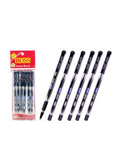 Boss Gloria Ball Pen #Black x 6's (10 PKT)