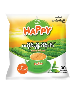 HAPPY TEA #Ma Hlaing Cho Seint 22G x 30's (4 PKT)