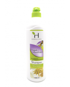 Herballines Shampoo #Yogurt & Wheat Protein 1000ML x 1's (2 PCS)