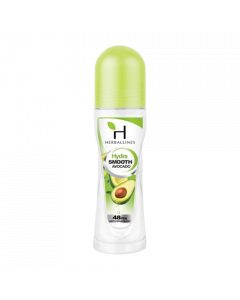 Herballines Deo Roll On #Hydra Smooth Avocado 75ML x 1's (4 PCS)