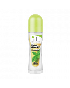 Herballines Deo Roll On #Pro Guard Peppermint 75ML x 1's (4 PCS)