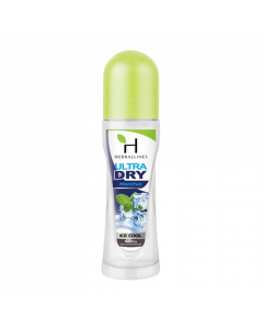 Herballines Deo Roll On #Ultra Dry Menthol 75MLx 1's (4 PCS)