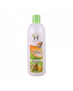 Herballines Shampoo #Gineseng & Egg Protein 600ML x 1's (3 PCS)