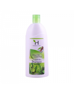 Herballines Shampoo #Olive Oil & Green Tea 300ML x 1's (6 PCS)