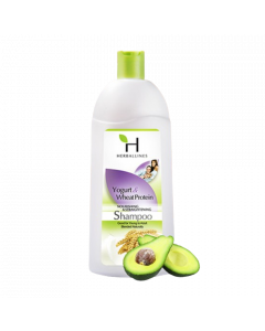 Herballines Shampoo #Yogurt & Wheat Protein 300ML x 1's (6 PCS)