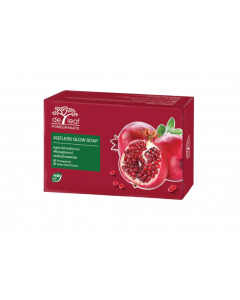 De Leaf Soap #Pomegrate 100G (12 PCS)
