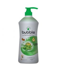 Bubble Body Wash #Herbal Green 900ML (4 PCS)