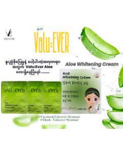 VALUE EVER ALOE WHITENING CREAM 5g (1x5pcs)