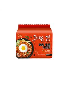 JJANG Instant Noodle #Dry Hot & Sour Bundle 70G x 5's x 6 Bundle (1 CTN)