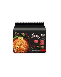 JJANG Instant Noodle #Hot & Sour Bundle 70G x 5's x 6 Bundle (1 CTN)