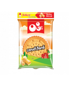 Joker Wa Phee Biscuit #Butter 240G x 12's (25 PKT)