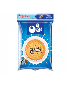 Joker Wa Phee Biscuit #Milk 240G x 12's (25 PKT)