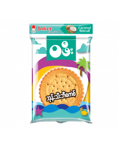Joker Wa Phee Biscuit #Coconut 240G x 12's (25 PKT)
