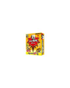 Jumbo Vape Mosquito Coils #D5‐80 Tumeric x 5's (4 PKT)