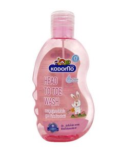 Kodomo Organic Baby Head To Toe Wash Pink Hanabaki 100ML x 1's (5 PCS)