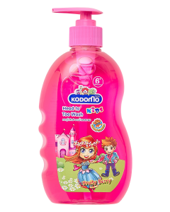 Kodomo Organic Baby Head To Toe Wash Pink Hanabaki 400ML x 1's (3 PCS)