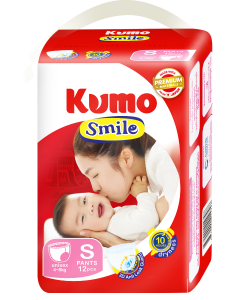 KUMO Smile Diaper Pants #S x 12's (5 PKT)