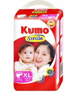 KUMO Smile Diaper Pants #XL x 9's (5 PKT)