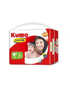 Kumo Smile Jumbo Pant Diaper #Large x 30's (2 PKT)