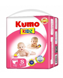 KUMO Smile Kidz Pants #Small x 11's (3 PKT)