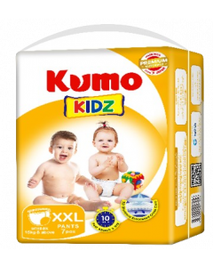 KUMO Smile Kidz Pants #XXL x 7's (3 PKT)