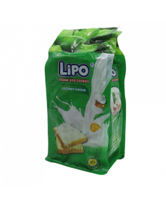 Lipo Cream Egg Cookies #Coconut 135G (5 PCS)