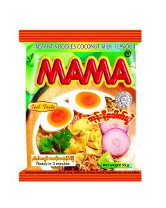 MaMa Instant Noodle #Coconut Milk 55G x 30's (1 PKT)