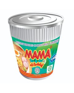 MaMa Instant Noodle CUP #Coconut Milk 55G x 1's (12 PCS)
