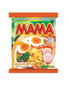 MaMa Instant Noodle #Coconut Milk 55G x 30's (1 PKT)