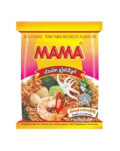MaMa Instant Noodle #Seafood Tom Yum Sickek 55G x 30's (1 PKT)
