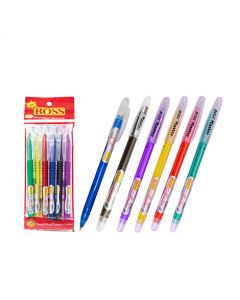 Boss Ball Pen #Master Gel x 6's (10 PKT)
