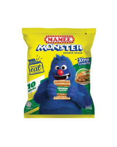 Mamee Instant Noodle #Monster Noodle Snack with Chicken Family Size 25G x 10's (5 PKT)