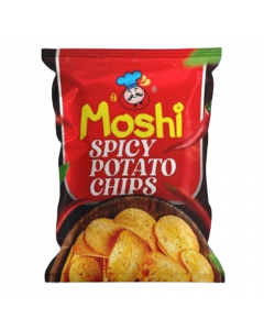 Moshi Potato Chips #Spicy 38G x 10's (3 PKT)