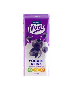 Moso Yogurt #Blueberry 180ML x 48's (1 CTN)