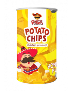 Mister Potato Chips #Honey Cheese 80G x 1's (6 PCS)
