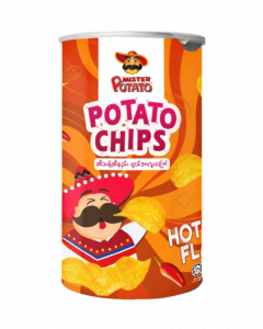 Mister Potato Chips #Hot 85G x 1's (6 PCS)
