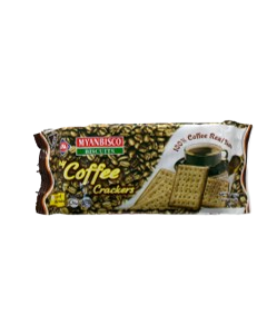 Myanbisco Coffee Crackers 90G x 30's (2 CTN)