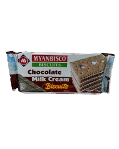 Myanbisco Milk Cream Biscuits 90G x 30's (2 CTN)