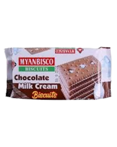 Myanbisco Milk Cream Biscuits 90G x 30's (1 CTN)