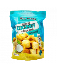 Nut House Roasted Coconut Cashew Rusk 200G (10 PCS)