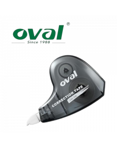Oval Correction #ENS508/B Black x 12's (1 PKT)