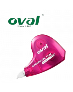 Oval Correction #ENS508/B Pink x 12's (1 PKT)