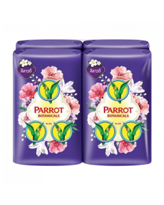 PARROT BOTANICAL SOAP #PURPLE 105G x 4's (3 PKT)
