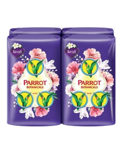 PARROT BOTANICAL SOAP #PURPLE 105G x 4's (3 PKT)