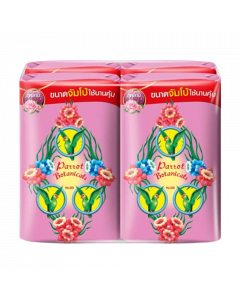 PARROT BOTANICAL SOAP #RED 105G x 4's (3 PKT)