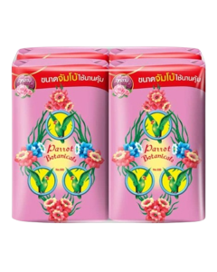 PARROT BOTANICAL SOAP #RED 105G x 4's (3 PKT)